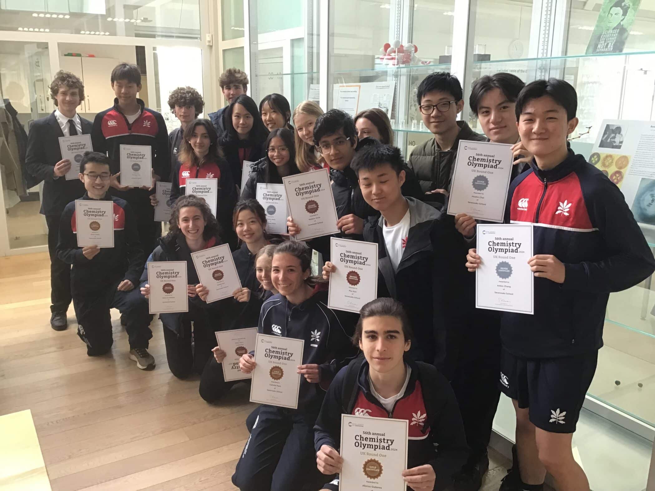 UK Chemistry Olympiad 2024 Sevenoaks School